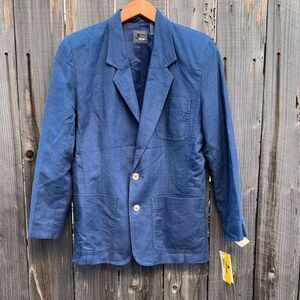 LizWear Vintage Linen Sport Coat Size Petite 2